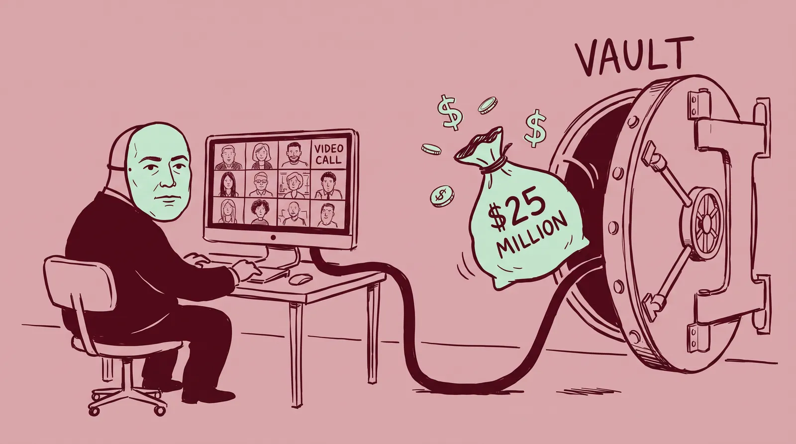 The $25 Million Zoom Call: How Deepfake CEOs Are Draining Corporate Bank Accounts