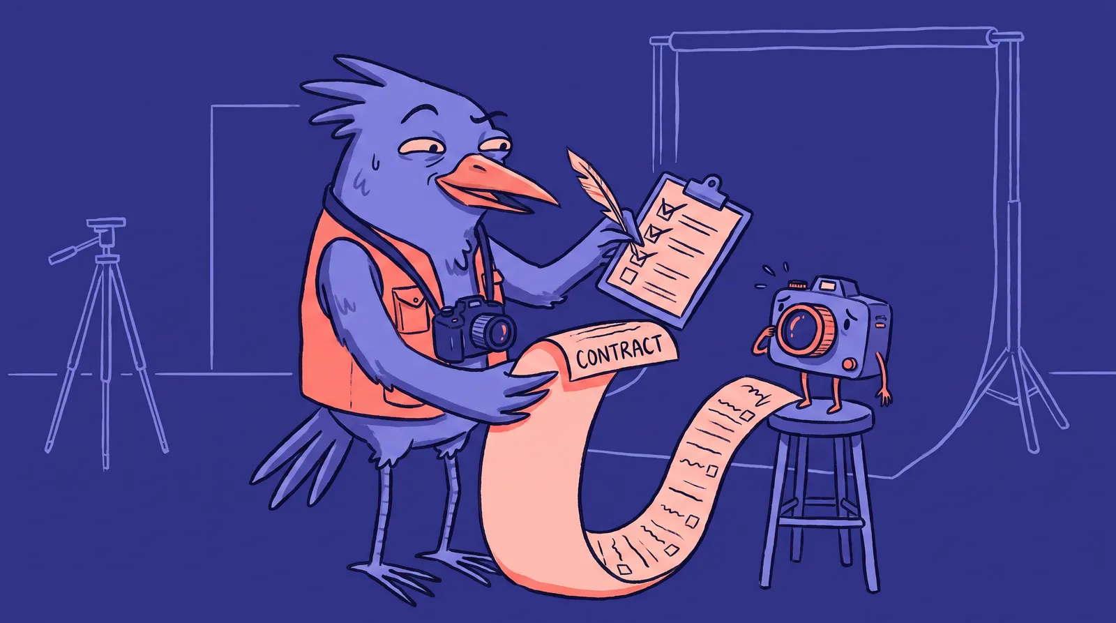 The Photography Contract Checklist: What to Put in Writing Before Every Headshot Session