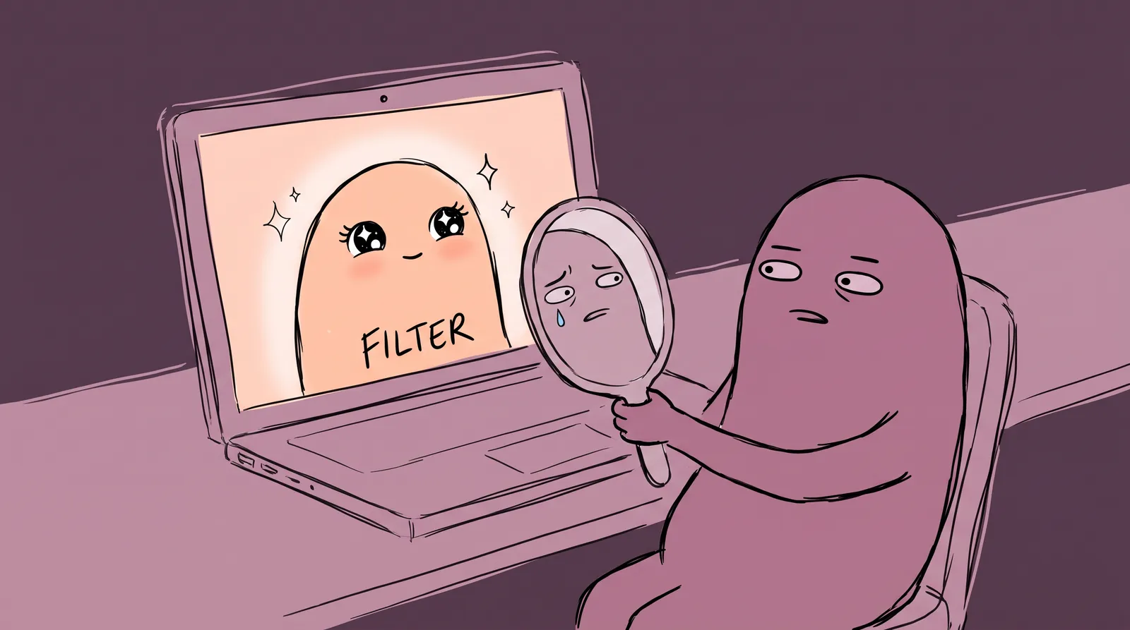 Zoom Dysmorphia: How Video Call Filters Are Quietly Changing How You See Your Own Face